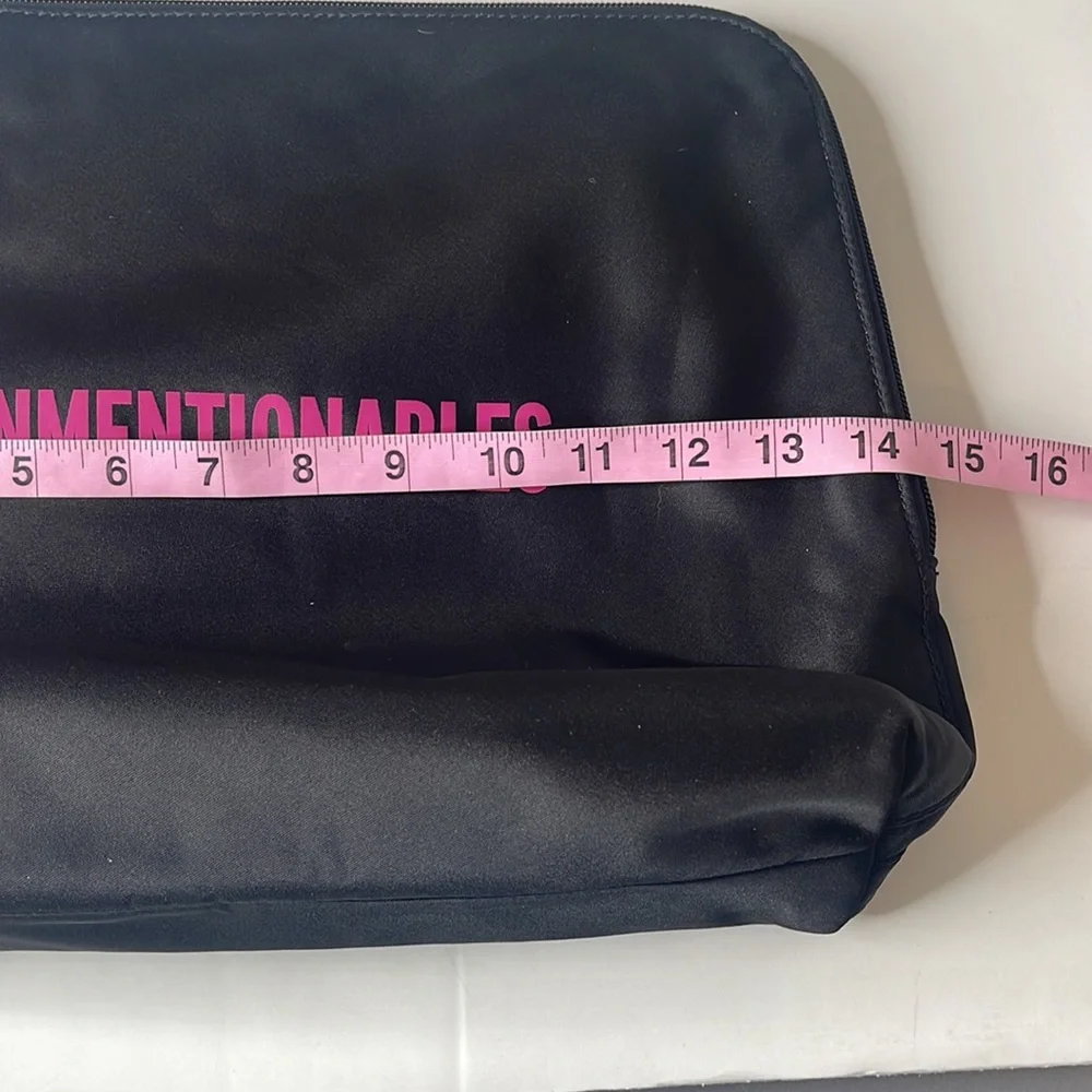 Kate Spade Lingerie Pouch Black Bag Unmentionables